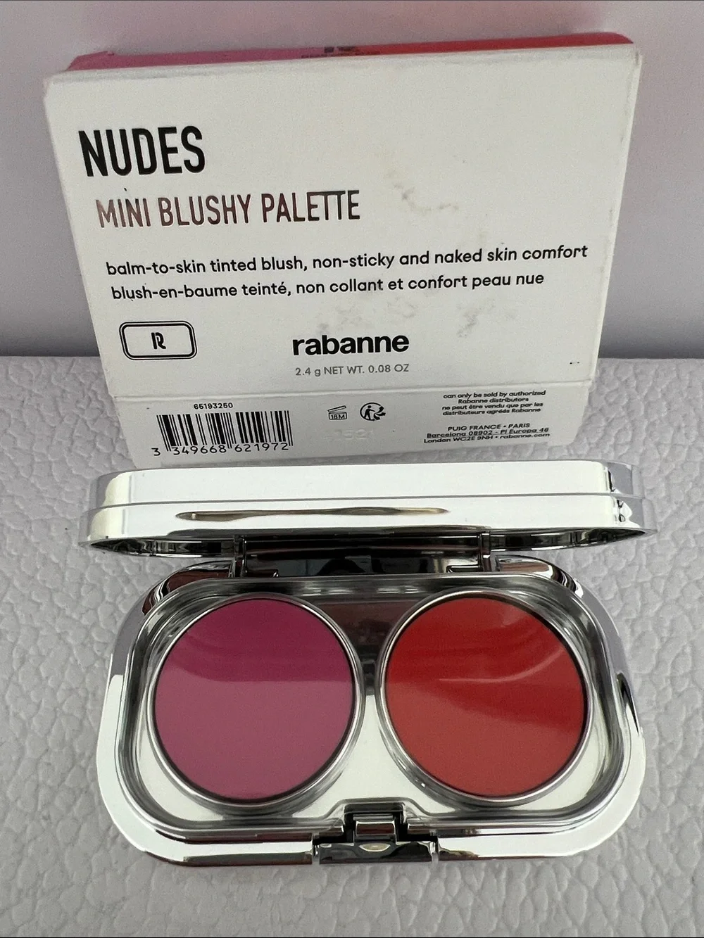 Nudes Mini Blushy Palette - Queencard and Frenemy